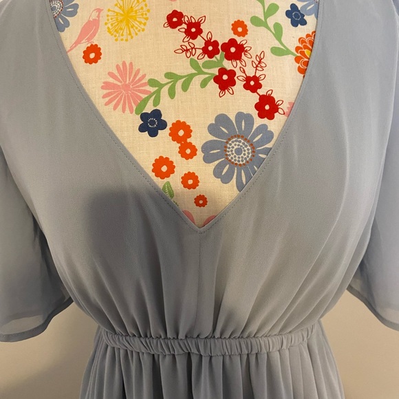 Show Me Your MuMu Periwinkle Blue Maxi Dress - Picture 3 of 6